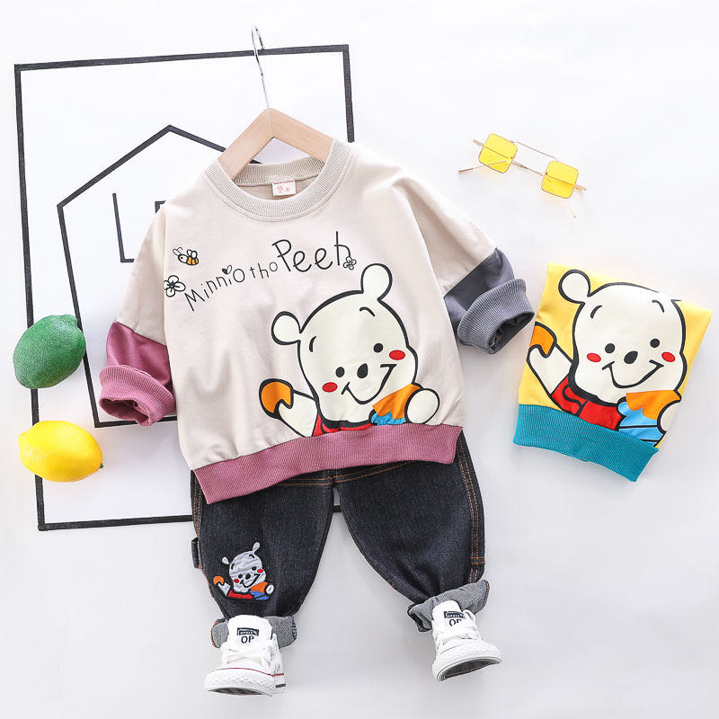 男童套装宝宝春装童装2020新款韩版洋气儿童套装婴小童男孩两件套细节图