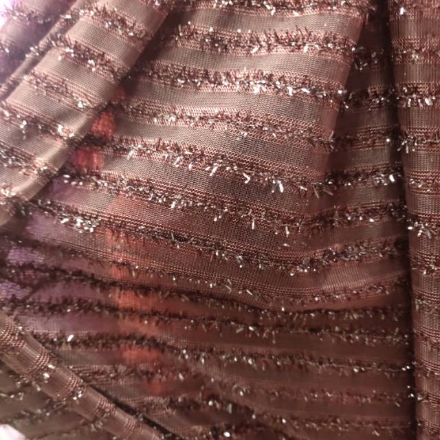 闪光丝横条针纺布服装饰品产品图