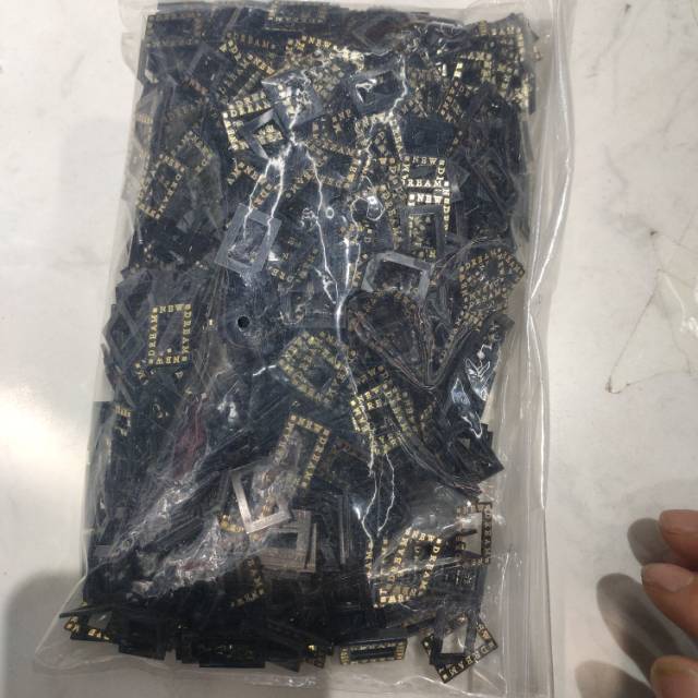 亚克力板材黑色饰品配件