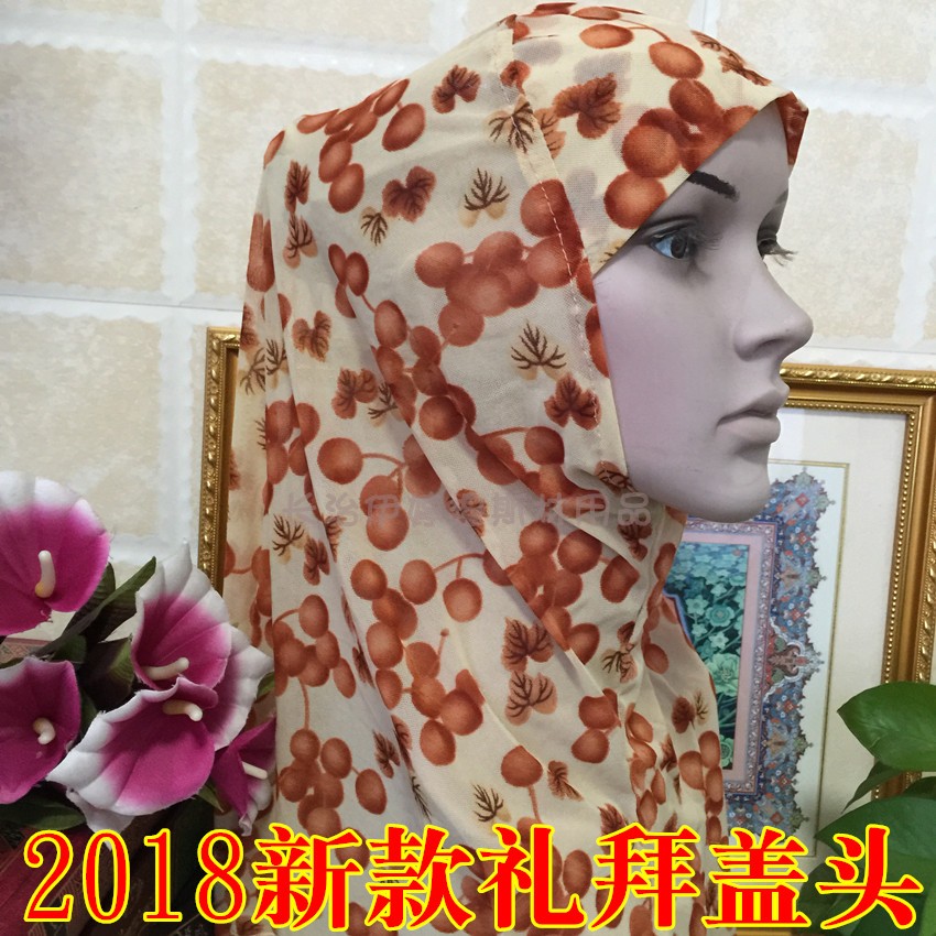 围巾女穆斯林头巾百搭秋冬爆款披肩经典长款围脖
