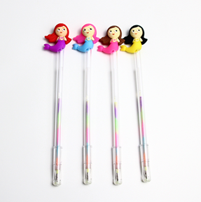 The new feature of the lovely mermaid color powder color pen seven color refill thumbnail
