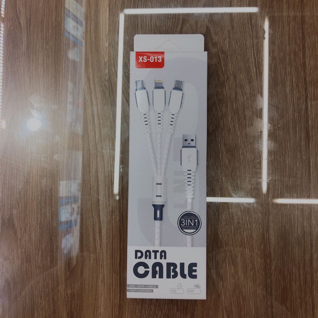 3-head data cable, high-speed fast charging, flash charging, original usb charger, genuine product, compatible with universal data cables for Huawei, Xiaomi, Samsung and Apple mobile phones