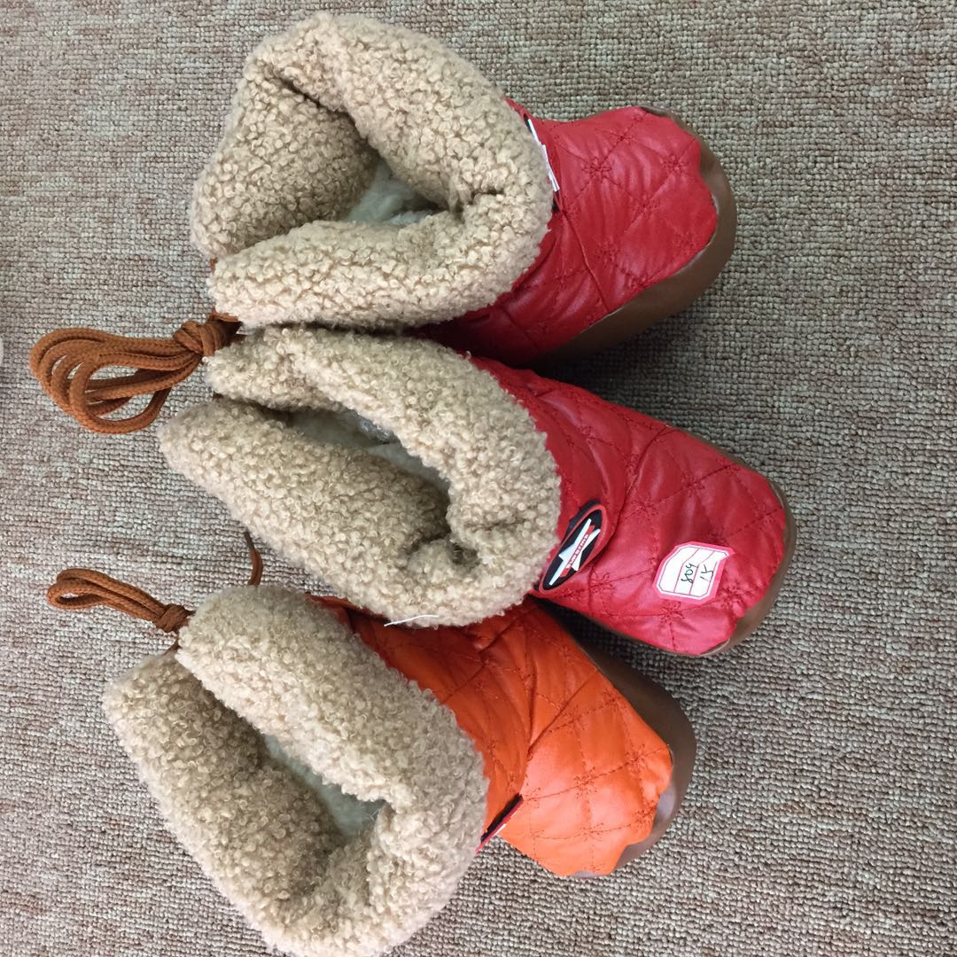 加厚保暖冬天软底学步宝宝鞋子冬加绒婴幼儿棉鞋