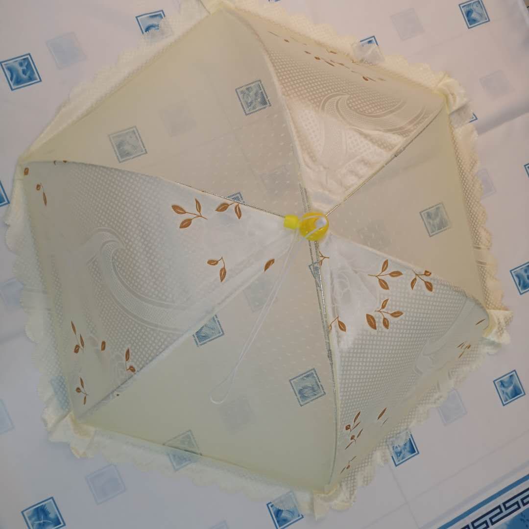 Fly-Proof Dish Cover Folding To Remove And Wash Table Leftovers Food And Rice Cover Household Dustproof Dish Cover Specification drawing