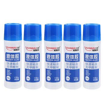 Student learning supplies liquid glue, student medium-sized glue, office supplies transparent liquid glue