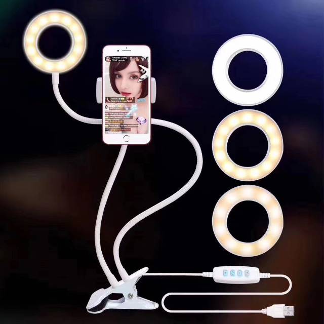 A clamp-type fill light mobile phone stand details Picture