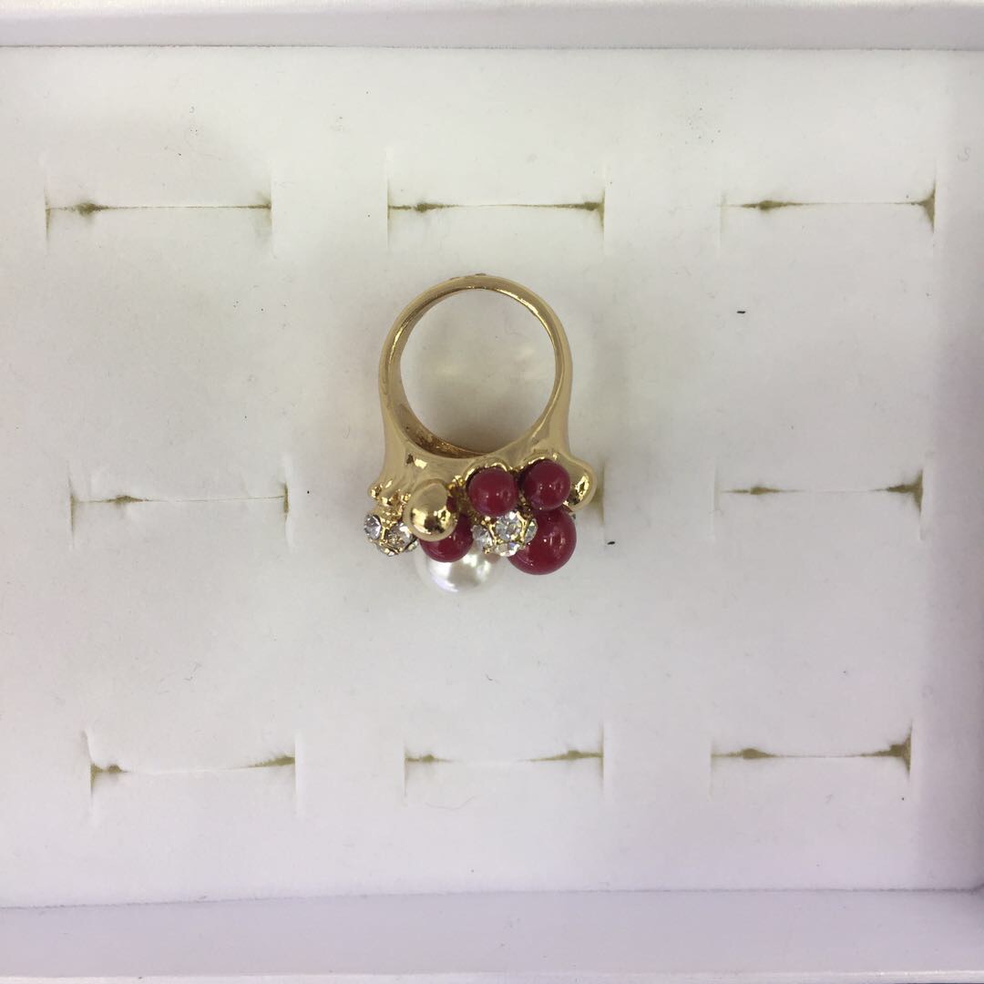 Alloy ring, a popular female Internet celebrity, factory direct sales with European and American style Specification image