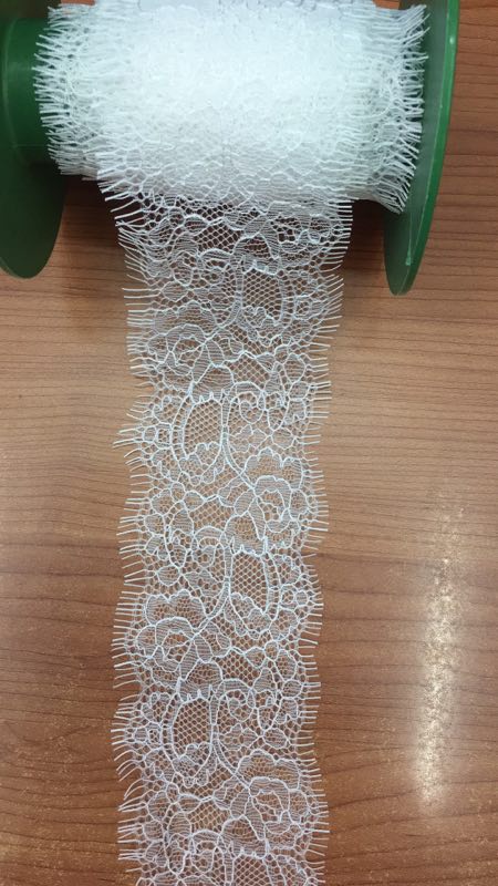 Fujian lace-trimmed clothing and accessories eyelash fabric new style Benbai flower edge manufacturer