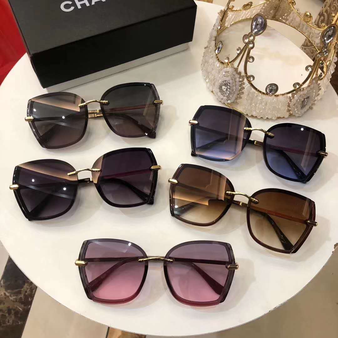 新品时尚墨镜大框方框太阳镜