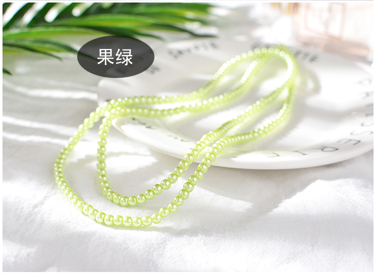DIY散珠材料玻璃仿珍珠玻璃珍珠人造珍珠优质