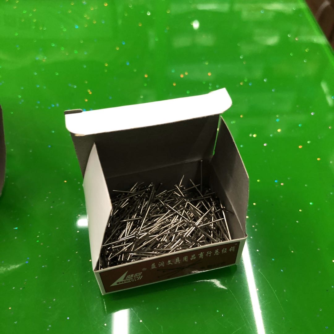 Pin box office supplies, fixed pins, thumbtacks, shaping, handcrafted accessories, small metal Specification image