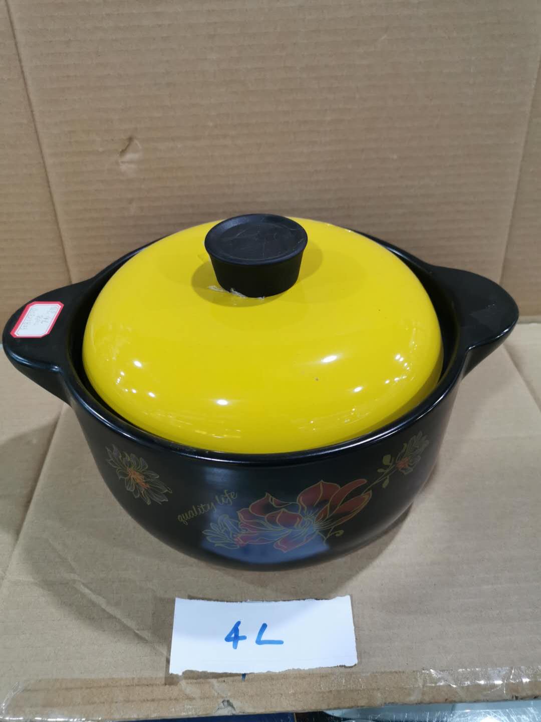 G-321美质瓷双盖色釉彩陶砂锅耐烧煲汤