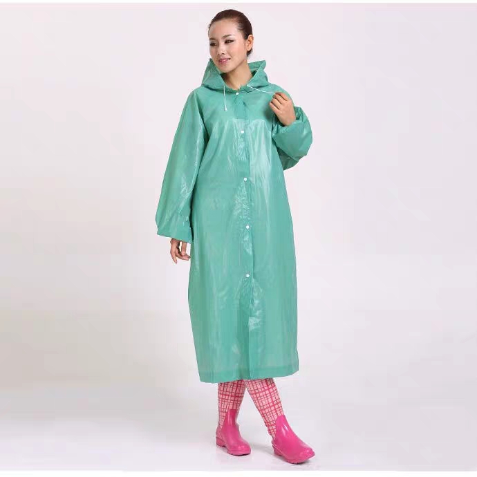 Disposable PEVA raincoat details Picture