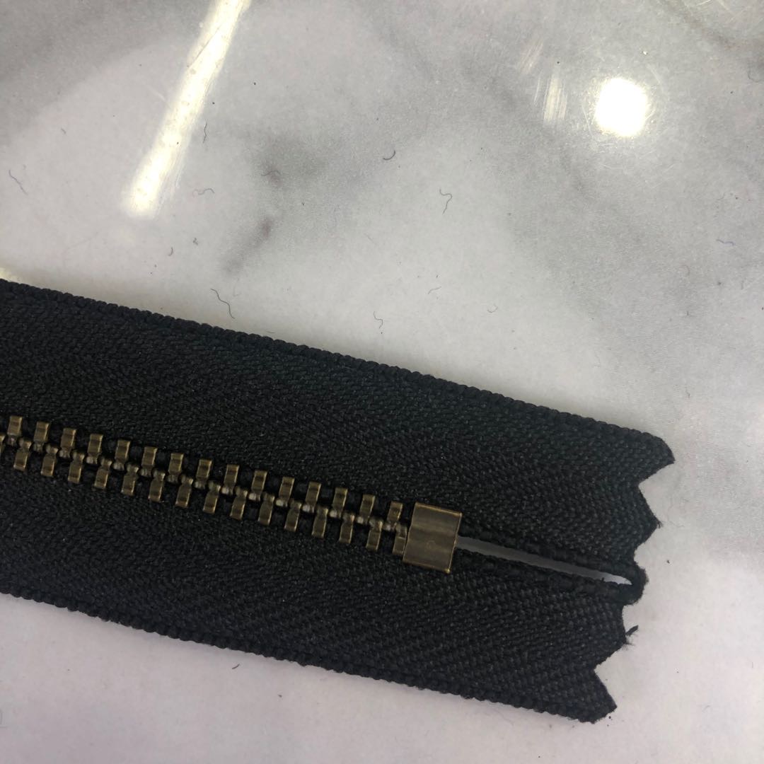 金属拉链/ 黑色闭尾/牛仔裤西裤箱包细节图