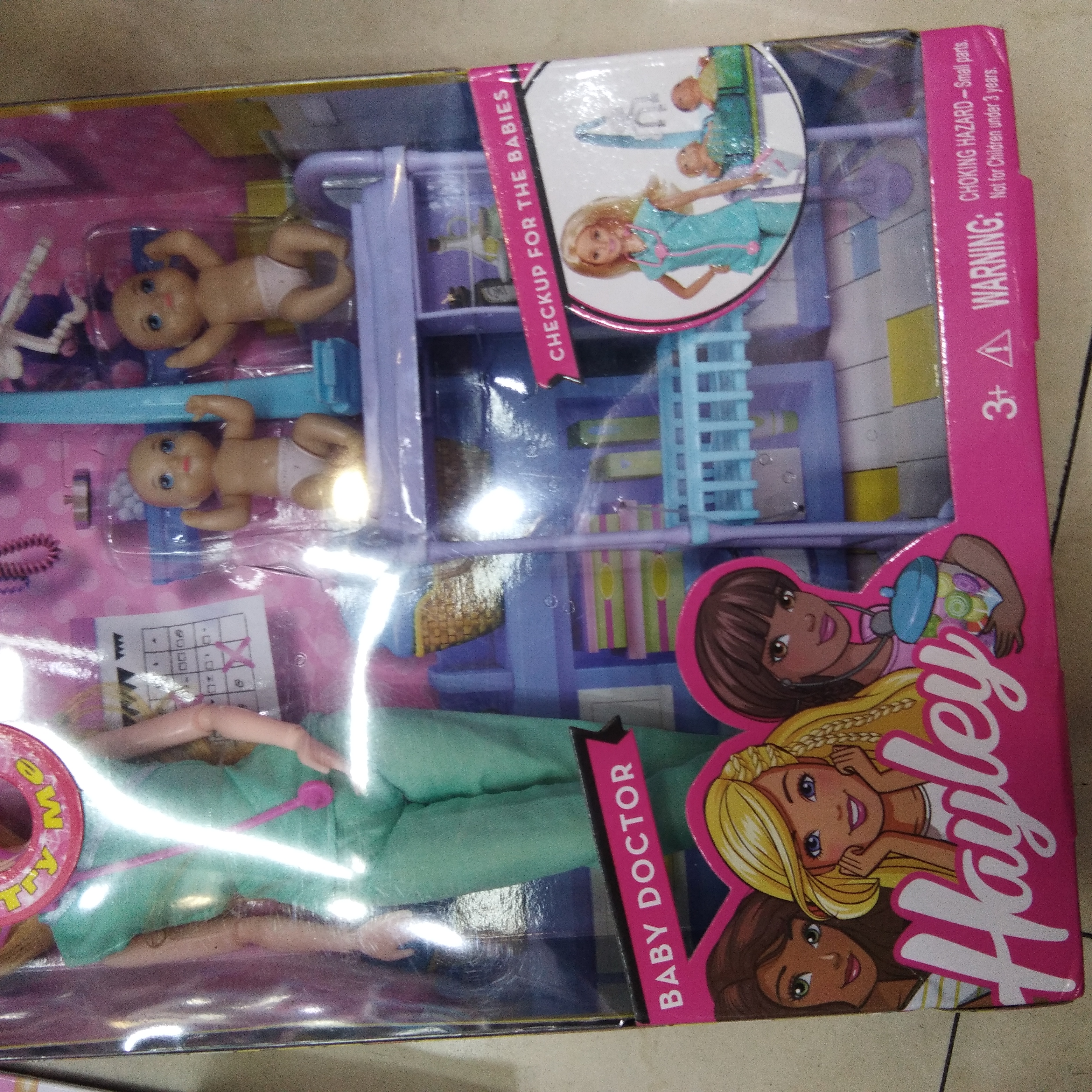 厂家直销塑料小孩护士玩具细节图