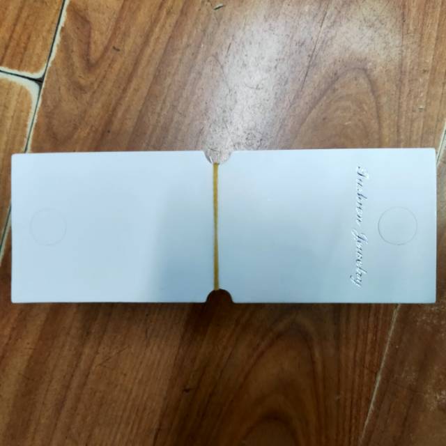 White card necklace packaging board thumbnail