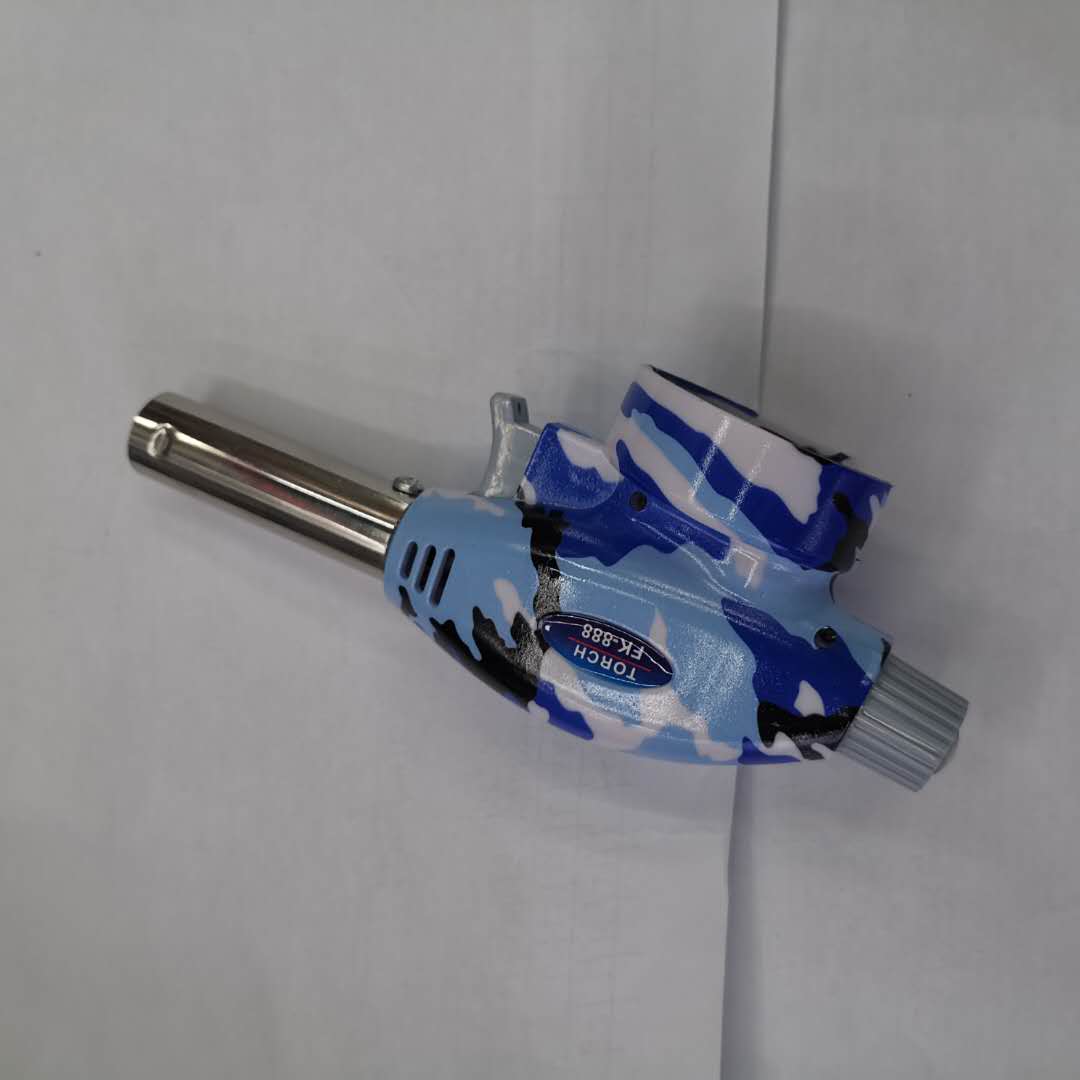 Portable Gun Head Clip Flamethrower Igniter High Temperature Mini Flamethrower