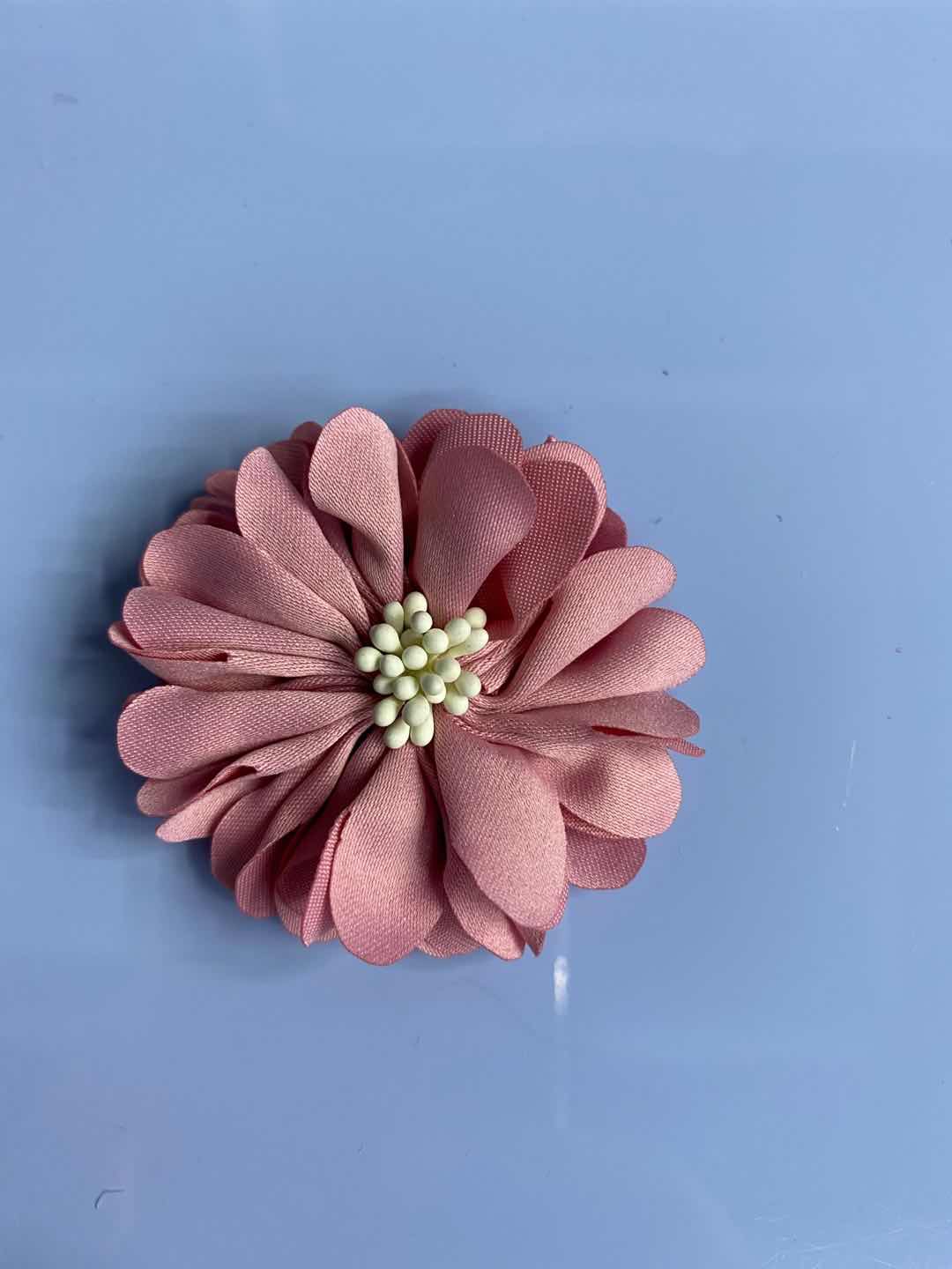 手工缝制面珠菊花发饰服饰帽等工艺装饰配件