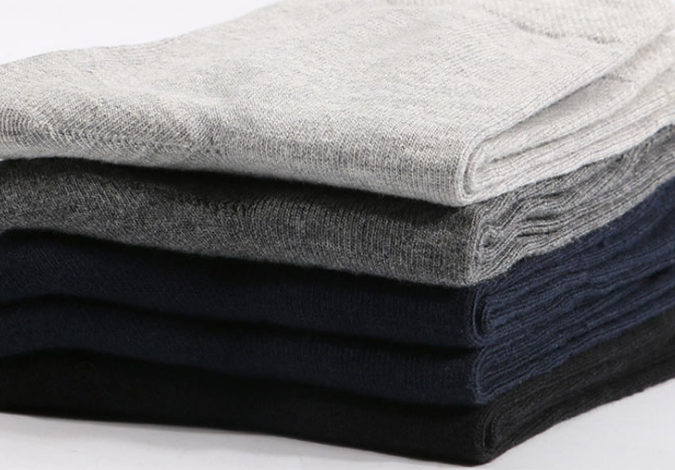 2020新款时尚纯棉涤棉袜男袜不起球防臭男袜