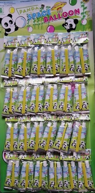 Children's toys, blowing big bubble glue, childhood nostalgia, colorful magic props, space balls, novel toys, Loumanfang toys, plastic 1