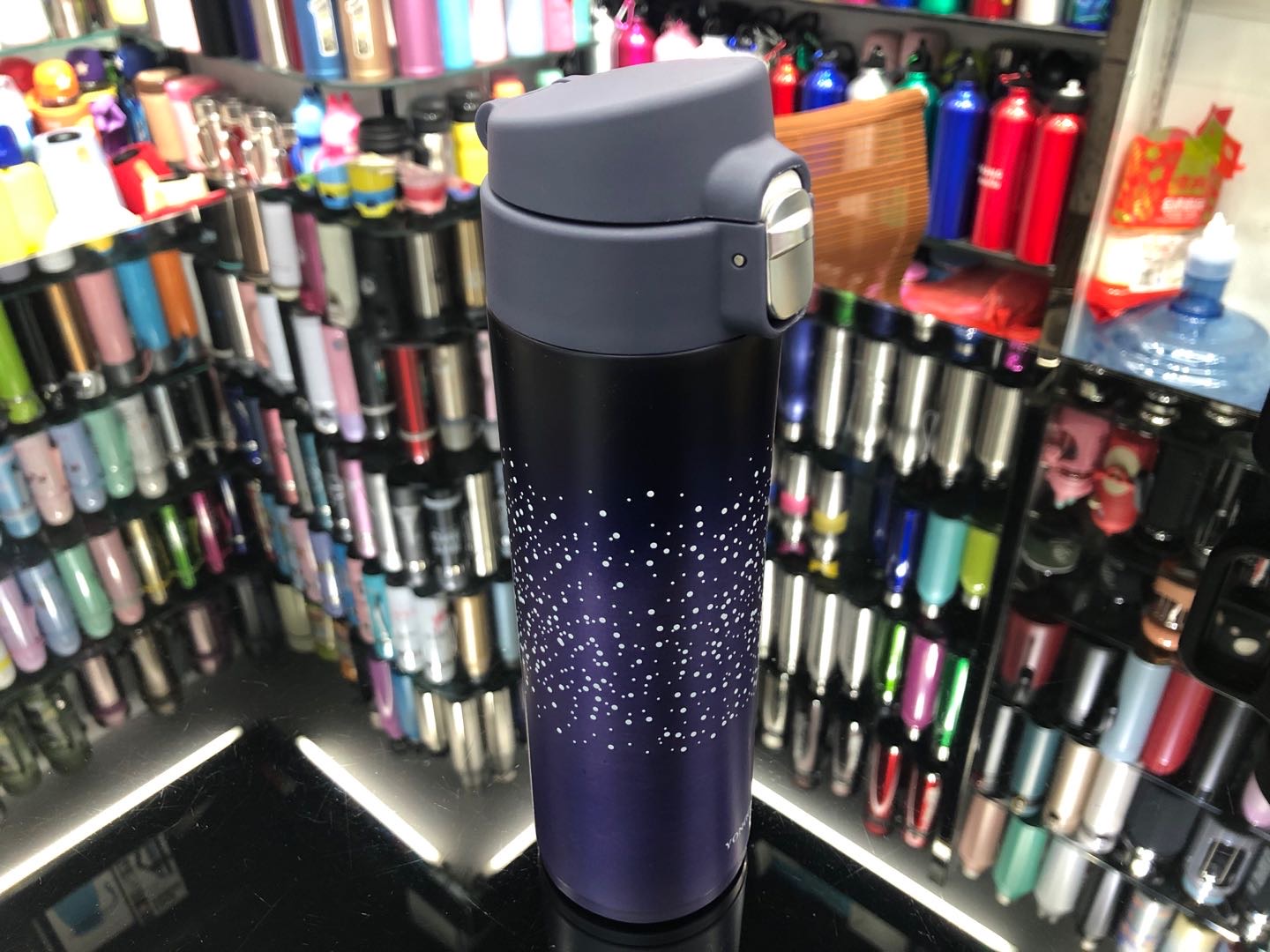 Korean version of the trend of the gradual color of the sky water cup Harajuku stainless steel insulation cup thumbnail