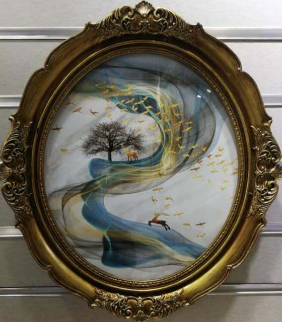 Jinzheng Milu Series Five Product Group Modern Simple Style Decorative Painting details Picture
