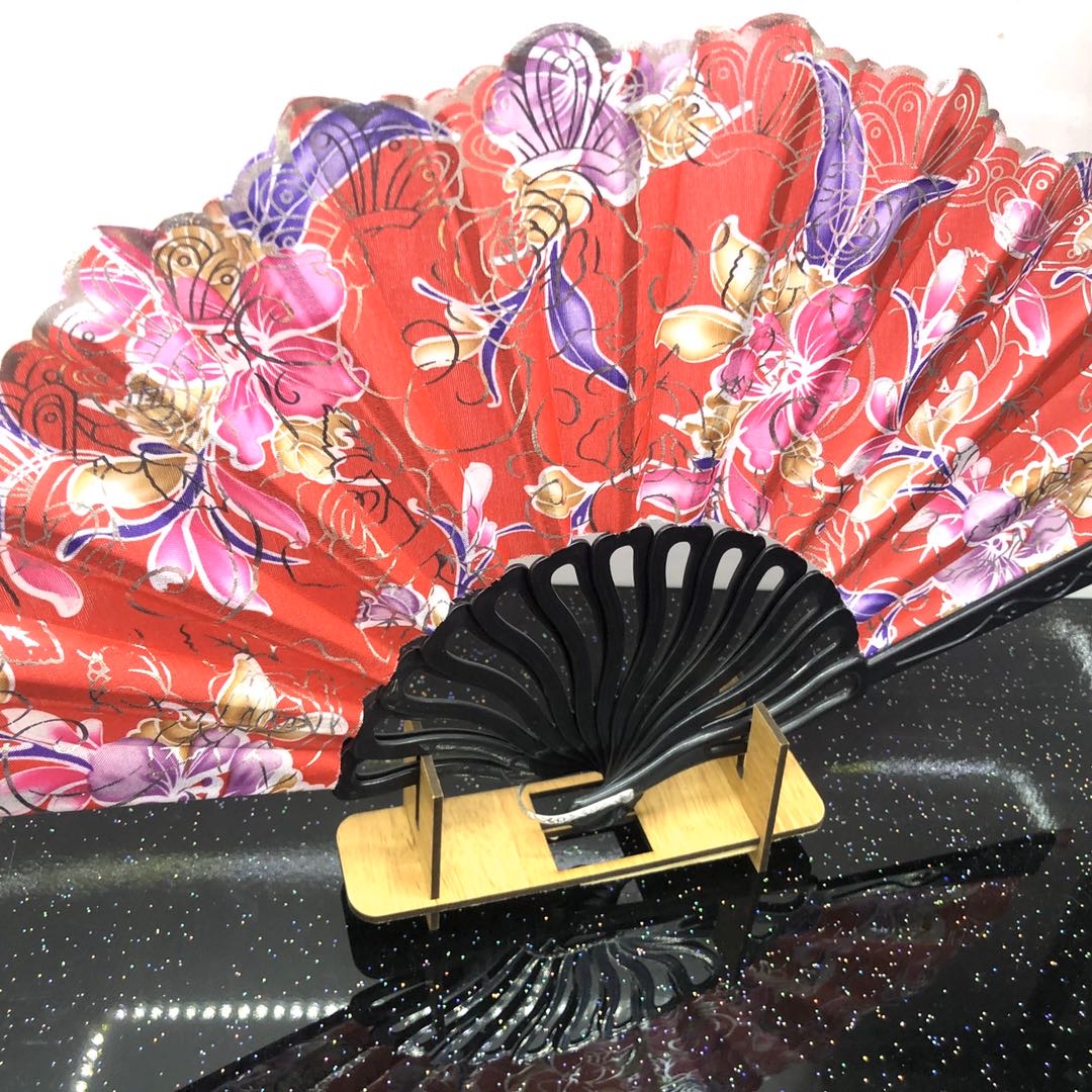 大气日式和风折扇精美中国风扇子家居装饰摆件女式扇子