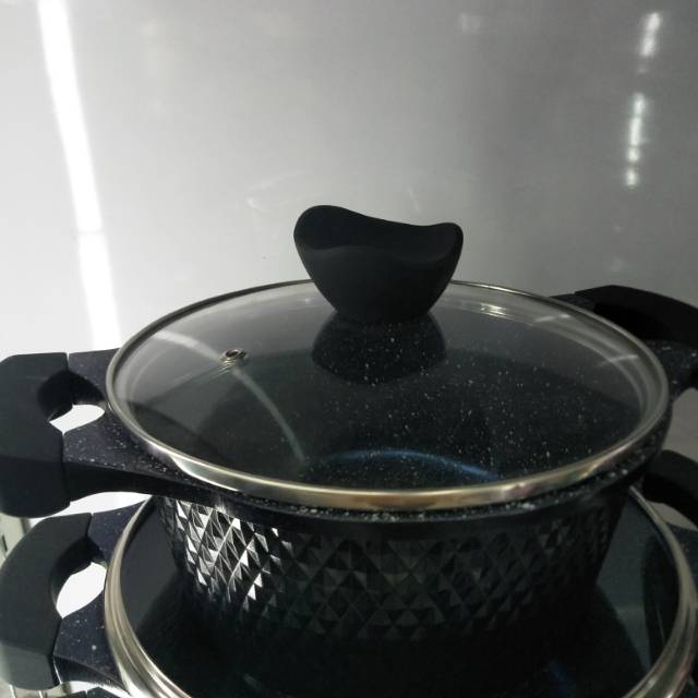 麦饭石砂锅电磁炉适用汤锅炖锅耐高温玻璃盖陶瓷煲汤粥火锅店沙锅