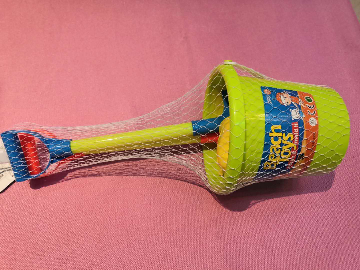 Double sandbar shoveling sand beach bucket beach toys plastic toy manufacturers wholesale thumbnail