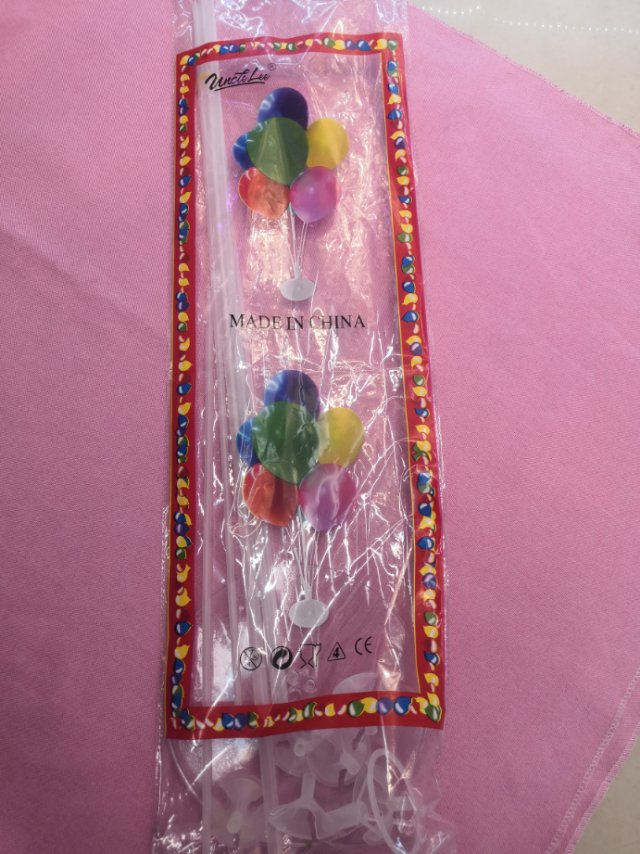 Balloon column table, floating ground support, transparent base, wedding room, wedding path, creative birthday decoration, scene arrangement