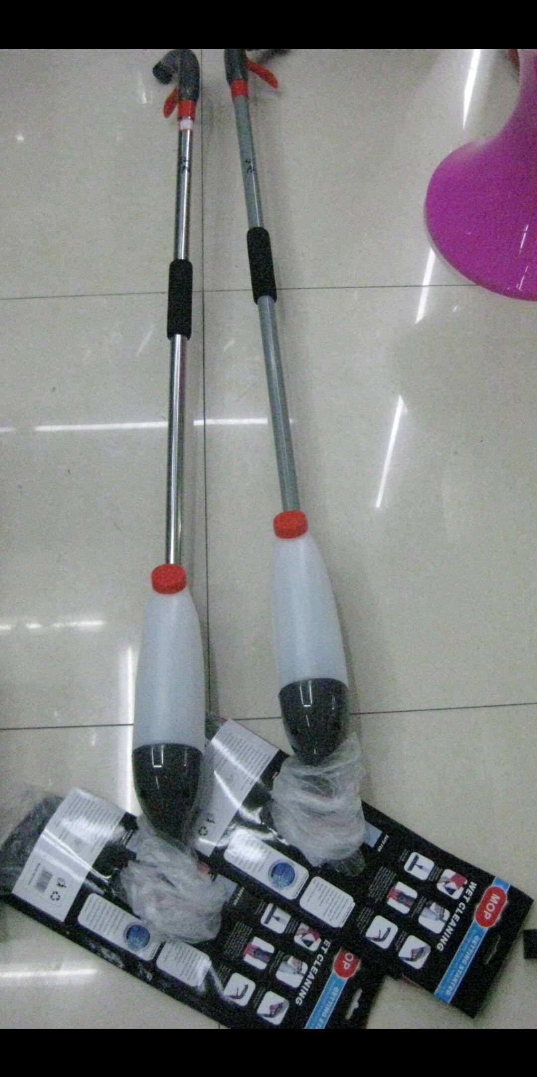 Factory direct sale of new sticky button type sprinkler rotating mop floor maintenance mop sprinkler mop details Picture