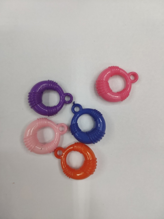 DIY jewelry accessories, cartoon pendants, colorful solid color jewelry accessories 1