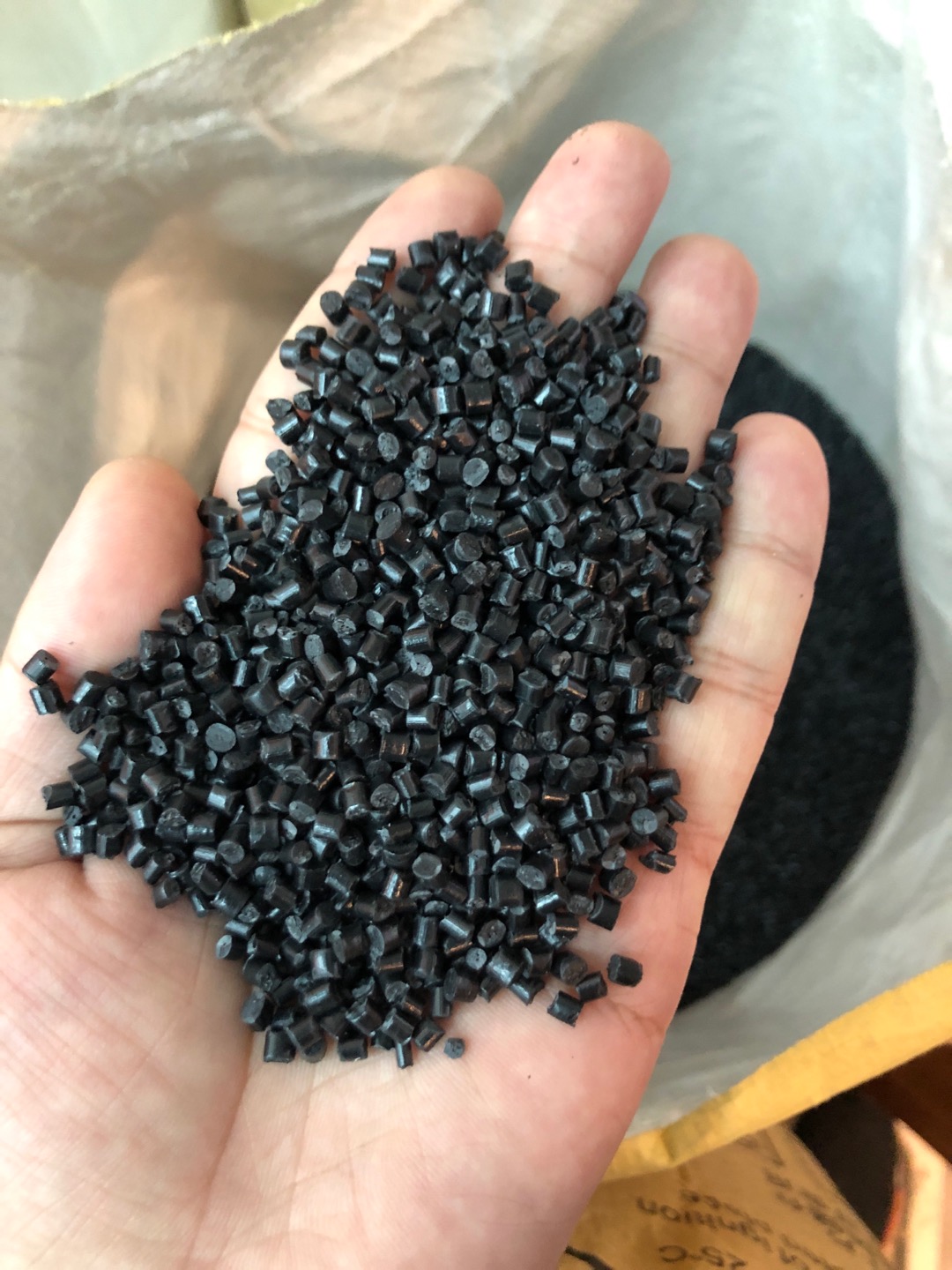 Hongteng Plasticizing Factory Direct Sale of Black modified benzene (recycled material) details Picture