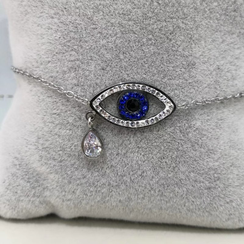 Fashion Little Fresh Angel Tears Bracelet High-End Environmental Micro Inset Zircon 100 Mesh Red Jewelry Specification drawing