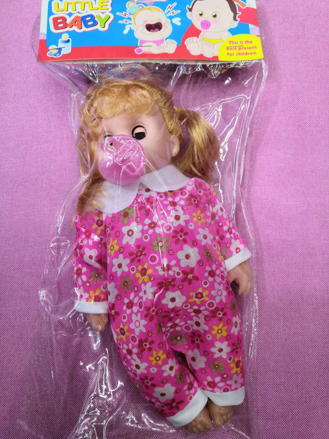 奶嘴音乐娃娃洋娃娃芭比娃娃可爱厂家批发814