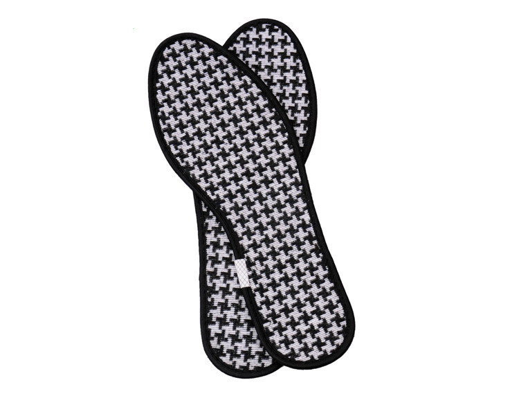 Ten Pairs Of Buyun Authentic Deodorant Stay Fragrant Bamboo Charcoal Linen Insole For Men Perspiration Absorbant Breathable Deodorant Drug Comfortable Insole