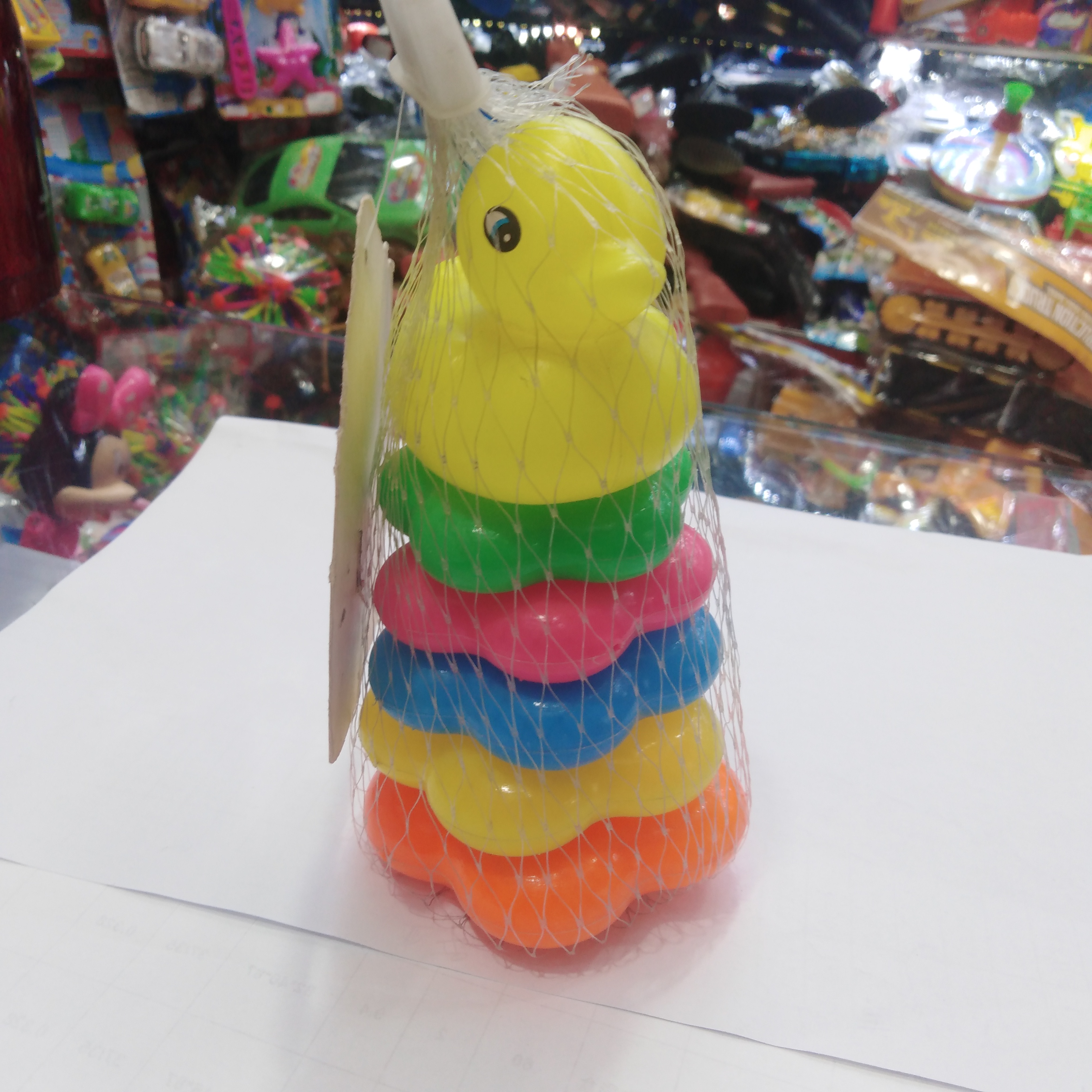 厂家批发洗澡戏水玩具儿童塑料模型玩具小鸭子细节图