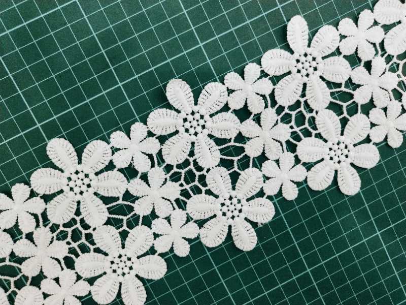 Direct sales of new white spring clothing and accessories with water-soluble milk threads from the manufacturer details Picture