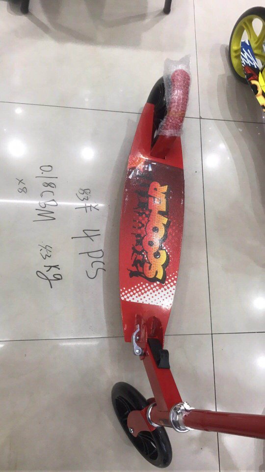 JX-24AT type steel frame painted children's scooter and adult scooter Specification image