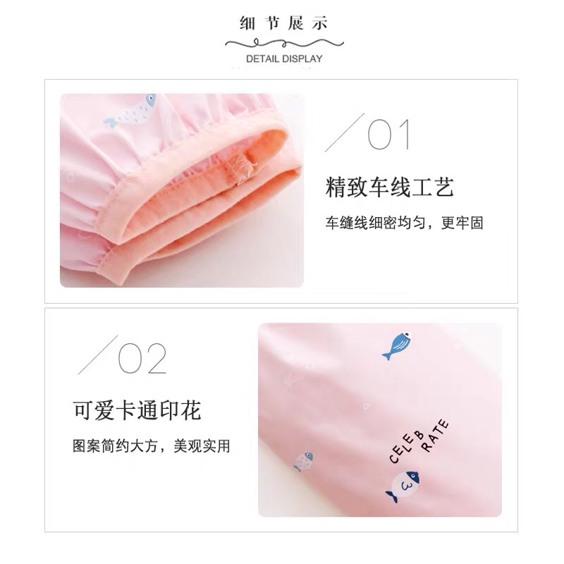 防水防油袖套长短款套袖男女护袖套韩版可爱成人手袖办公袖头产品图