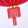 新年春节灯笼大红灯植绒布灯笼阳台灯笼户外60全红灯笼产品图