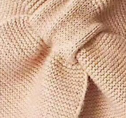 Winter Children's All-In-One Warm Triangle Cross Knit Bib details Picture