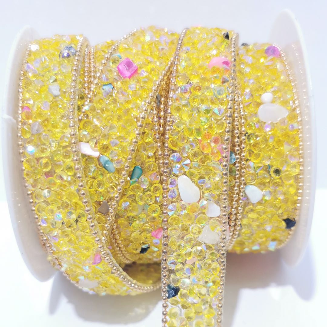 Resin diamond chain DIY diamond mesh clothing accessories hand-made accessories
