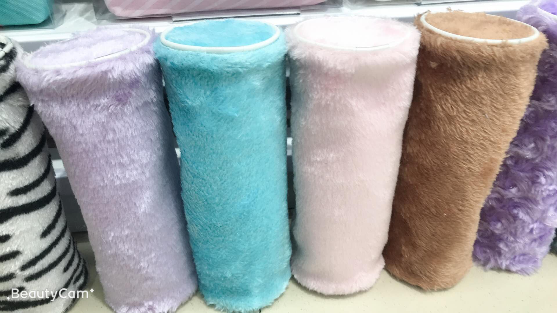 Wool Thick Cylinder Cartoon Stationery Bag Gift Customization Kindergarten Students Gift Customization details Picture