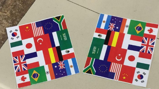 2016年杭州G20峰会不干胶贴纸脸贴可定制细节图