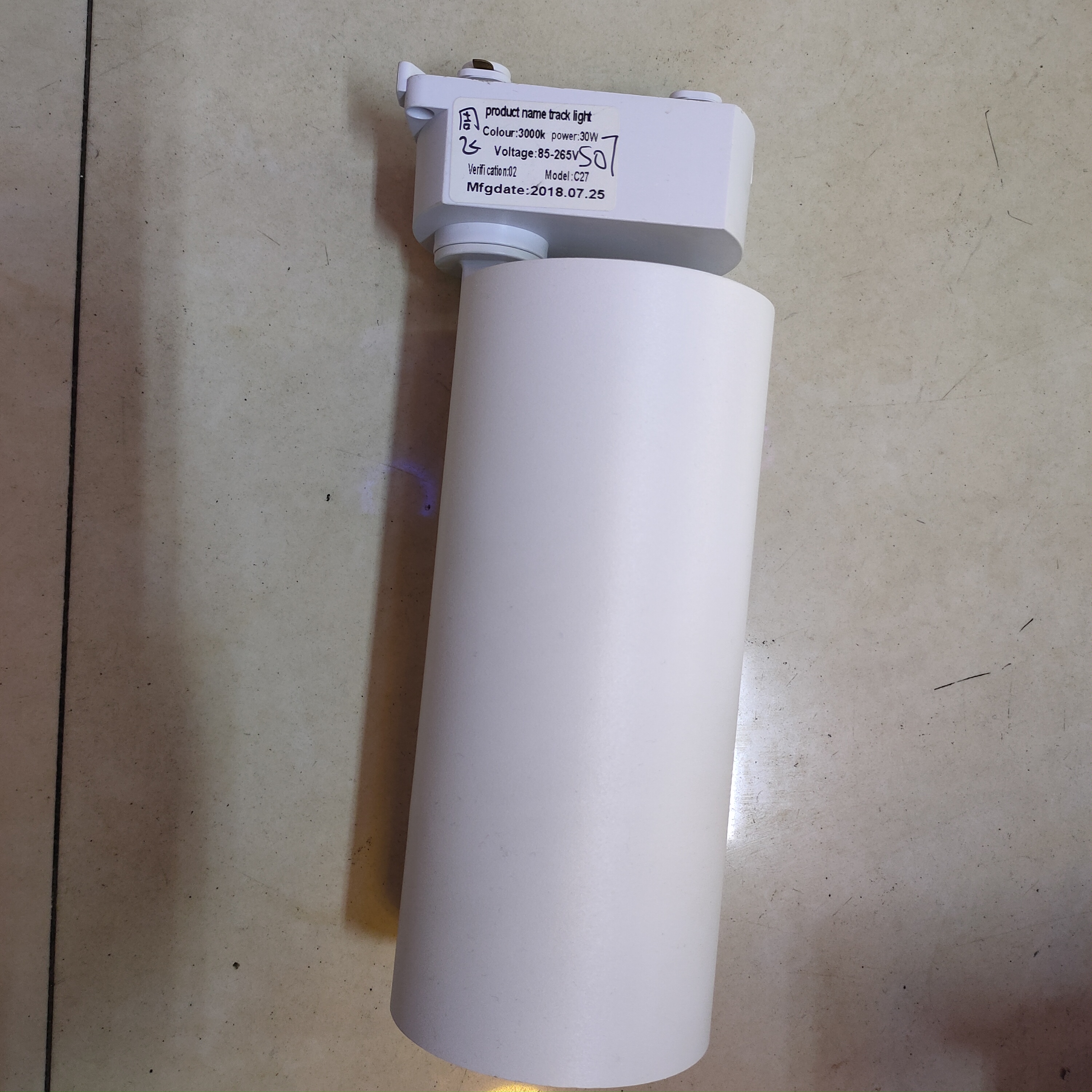 led导轨灯cob服装店聚光灯射灯led轨道灯厂家直销
