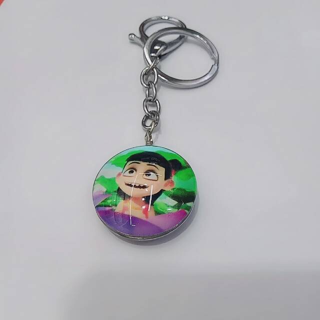 镀银卡通钥匙挂件冰箱贴吊坠耳坠头饰