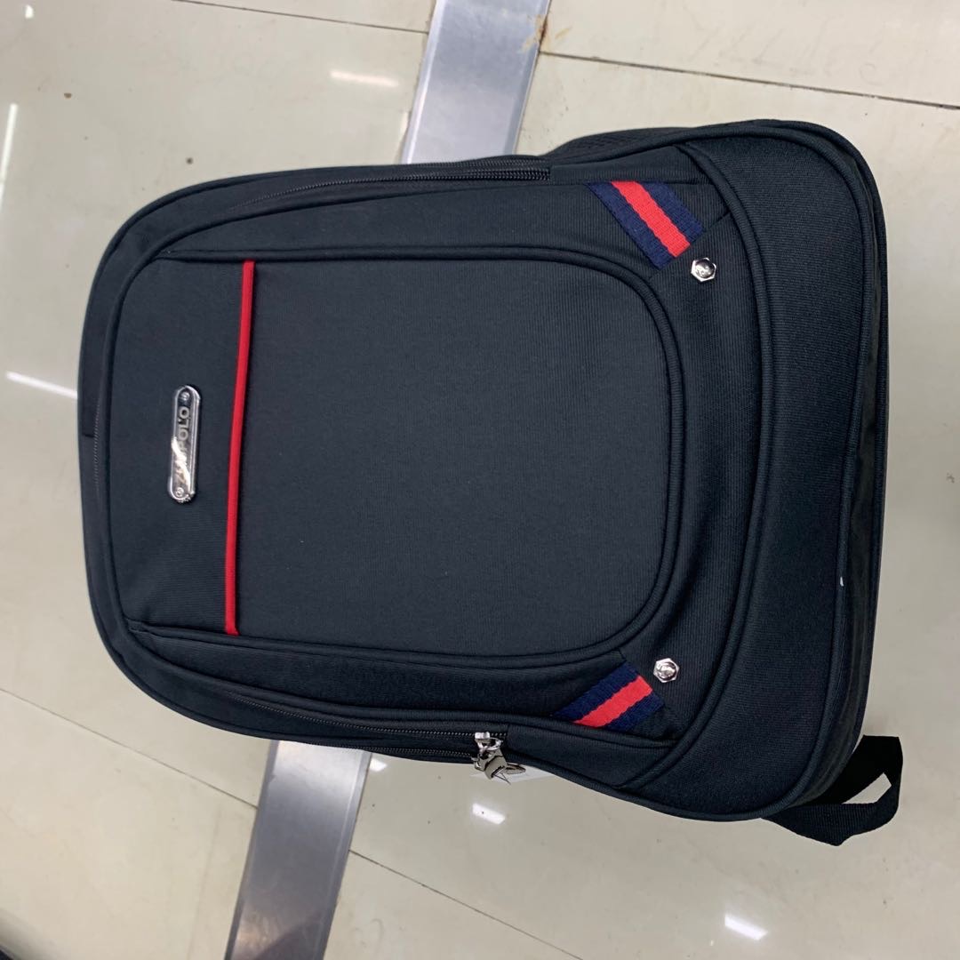 Simple and fashionable men's backpack, business office computer bag, travel backpack