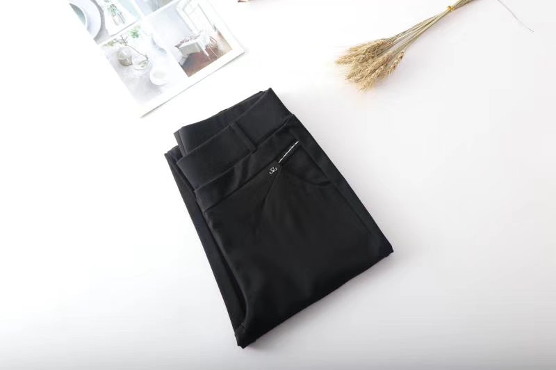 黑色打底裤子女士外穿春秋薄款产品图