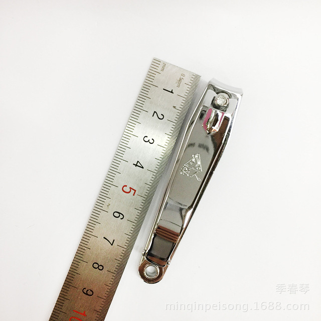 Strong Person stainless steel nail clippers, nail scissors, premium nail clippers, large size QR618, 12 pieces per box Specification image